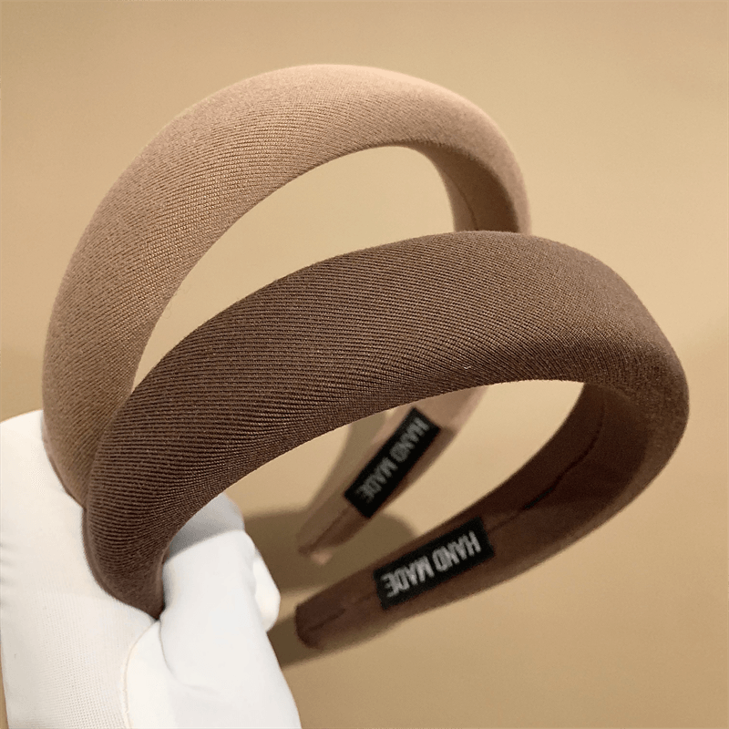 黑色高颅顶海绵发箍女款头箍头饰