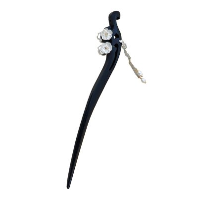 古风发簪木质流苏木簪子