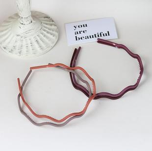 细波浪发箍女款 秋冬洗脸头箍女碎发神器发卡压发头箍女百搭外出