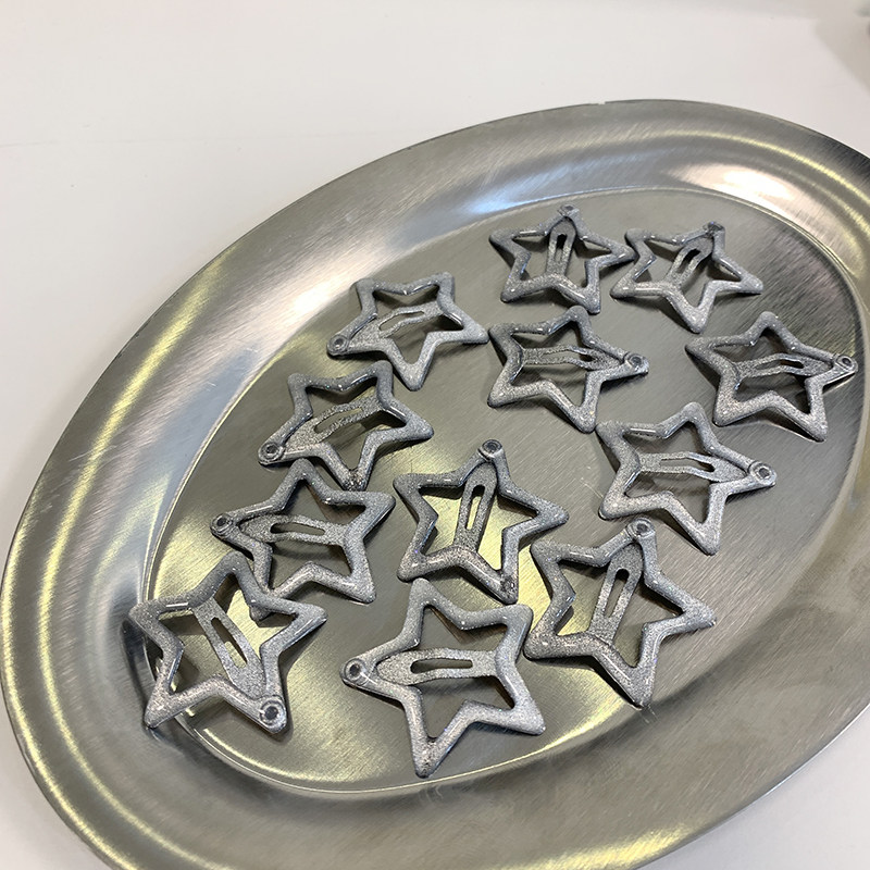 星星发夹y2k发卡女2023新款刘海五角星卡子前额流海边夹侧边头饰