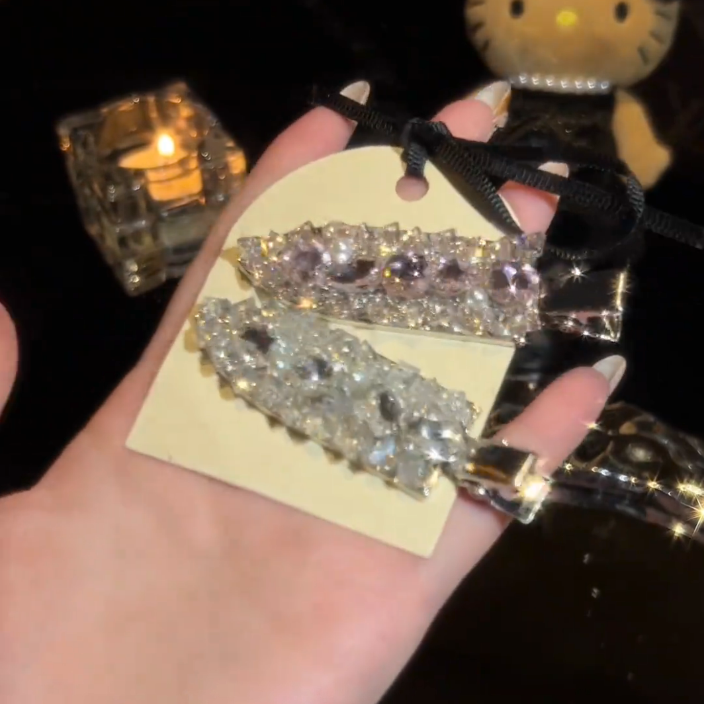 无痕发夹侧边刘海边夹碎发夹子