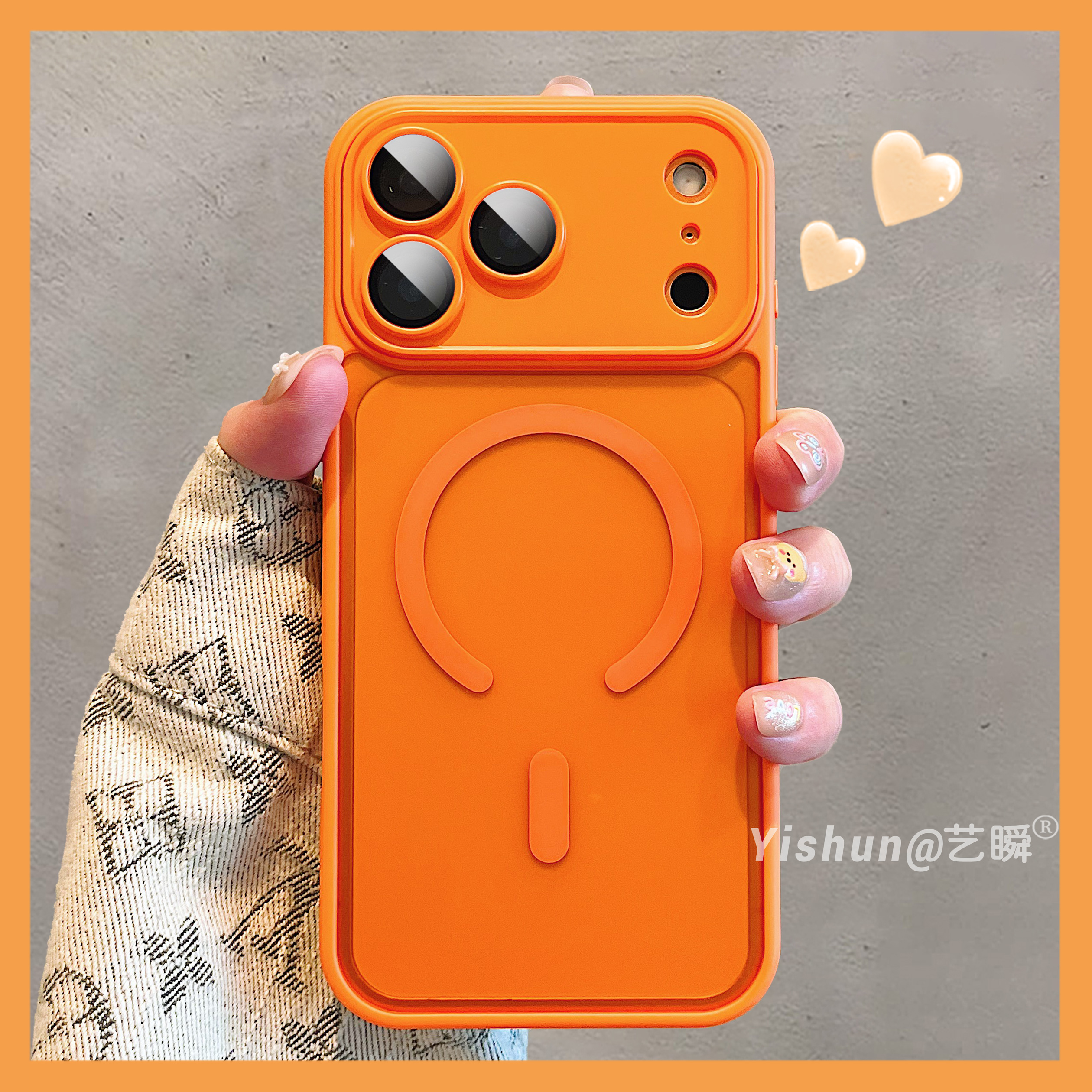 新款磨砂质感自带镜头膜适用苹果17ProMax磁吸手机壳iPhone16pro高级14防摔15plus亲肤13mini超薄12/11保护套