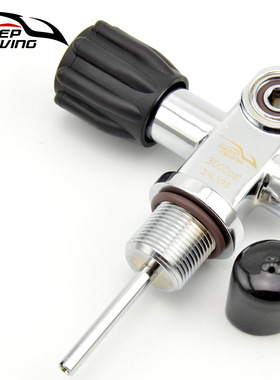 250BAR专业潜水气瓶瓶阀G3/4阀门开关K式瓶头阀DIN+YOKE两用VL-05