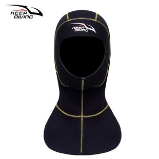 潜水专用帽子男女游泳帽冬泳保暖冲浪防晒潜水头套护耳速干透气