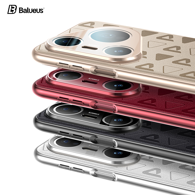 Balueus适用华为Pura80Pro手机壳Pura80ultra新款P80高端真皮保护套全包镜头超薄防摔新品Pro+外壳男女prua十