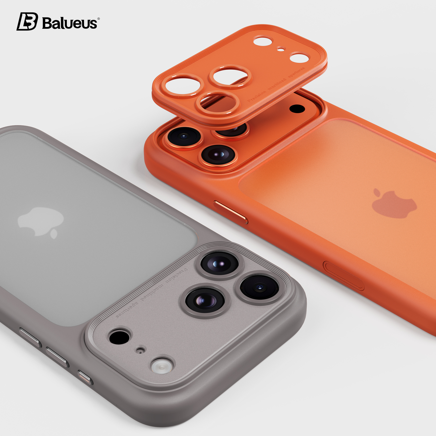 Balueus适用苹果17ProMax手机壳iPhone17Pro高端保护套17镜头可拆卸磨砂全包防摔Air高级感外壳2025新款男女
