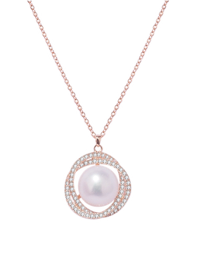 2022年新款小众项链ins珍珠吊坠