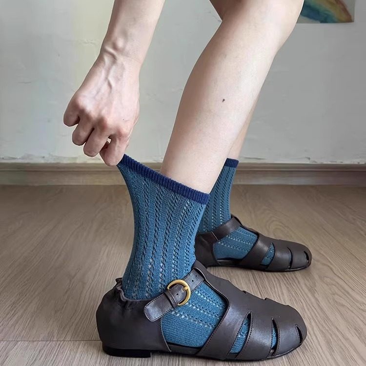 复古格调!一双袜子的法式文青感