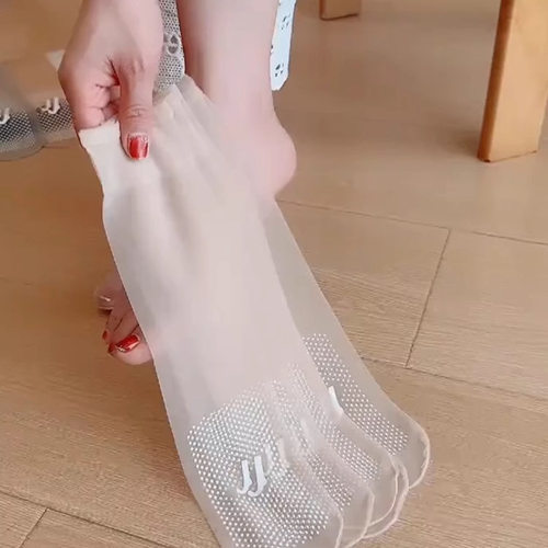 透气隐形不闷脚超薄无痕水晶袜子