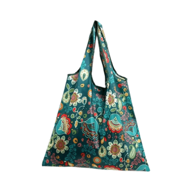 便携可折叠超市购物袋大容量防水手提买菜收纳袋大号环保实用