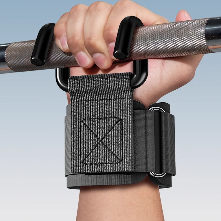 单杆引体向上助力钩护腕挂钩吊单杠辅助器牵引抓手腕健身防脱手男