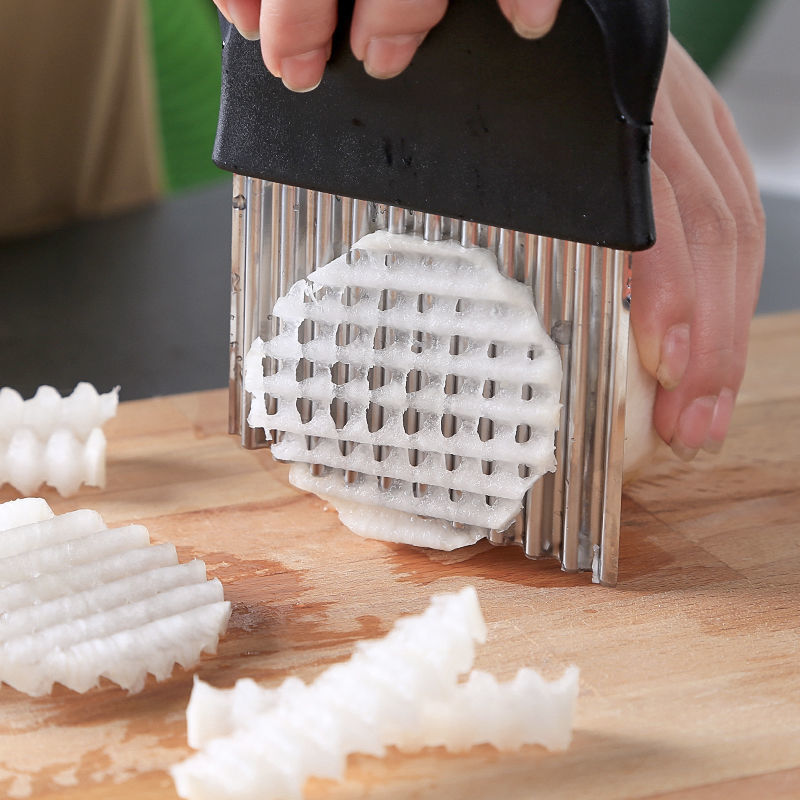 加深狼牙波浪刀切条切片神器薯条瓜果花式切刀创意厨房工具