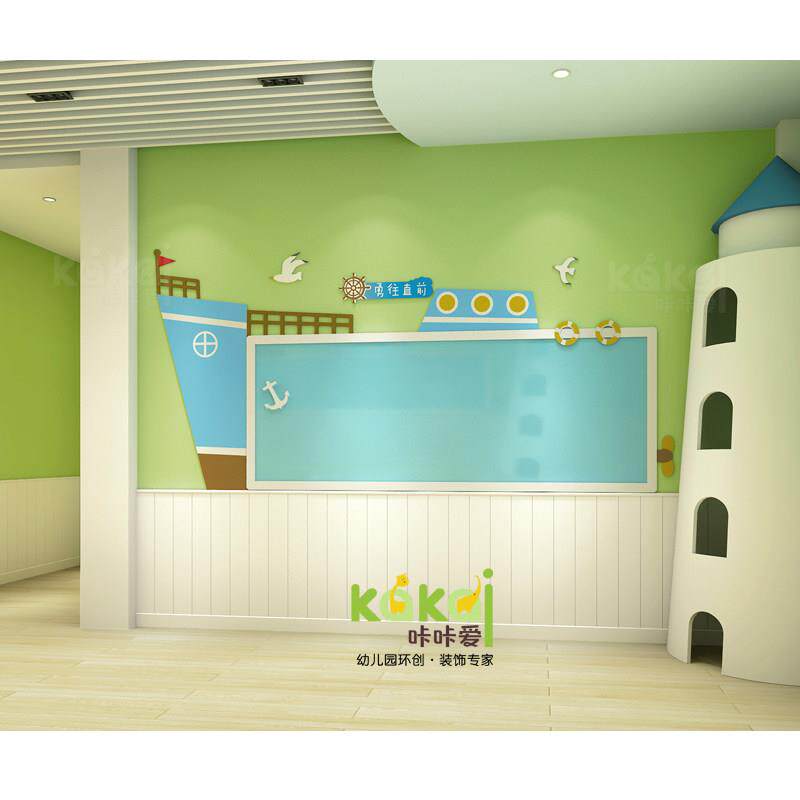 幼儿园主题墙环境布置创设展示板宣传栏公告栏文化墙墙贴家长园地