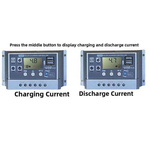 太阳能控制器12V24V30A全自动铅锂电池通用路灯伏板充电蓝牙Wifi