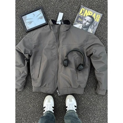 cleanfit立领飞行员夹克男款春冬