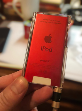 适用ipod水晶壳nano7代保护壳nano8透明壳硬壳上下壳保护套钢化膜