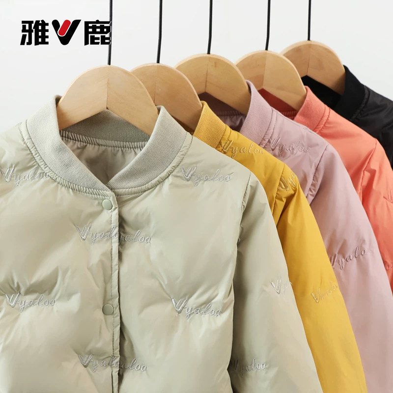 雅鹿儿童羽绒内胆男童女童轻薄羽绒服小大童初中学生冬季校服内胆