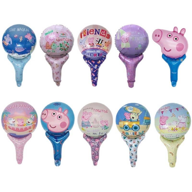 正版卡通小猪佩奇乔治手持棒