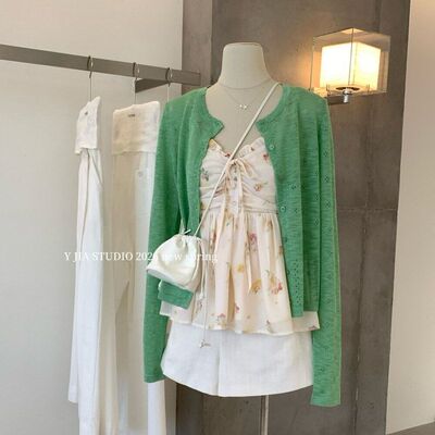 时髦YJIA吊带两件套伊嘉春夏木