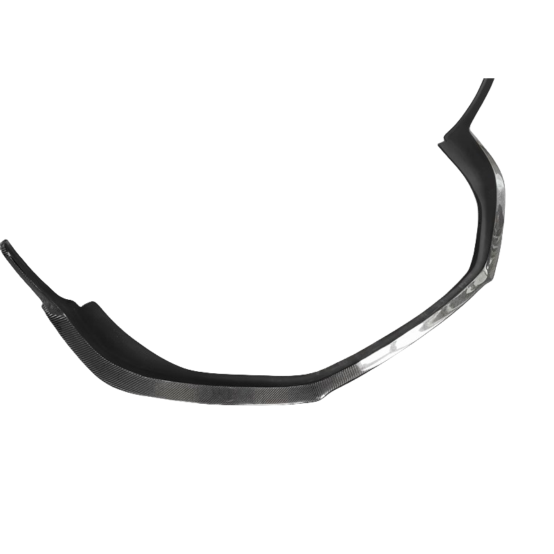 适用新款保时捷718 boxster卡曼碳纤维前唇改装小包围前铲扰流