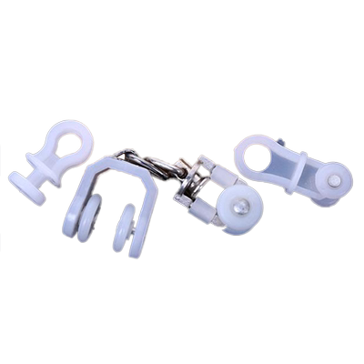 窗帘轨道滑轮老式滚轮直轨辅料