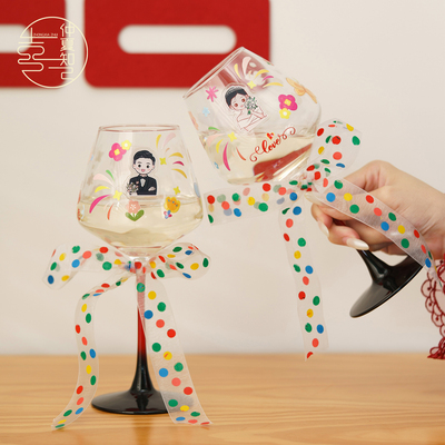 仲夏知己结婚礼物香槟杯套装