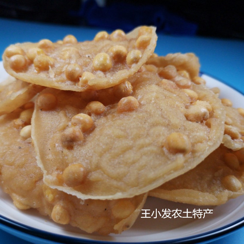 南雄特产小吃雪豆饼 铜勺饼 粤北韶关特色零食 宵夜充饥茶点 点心