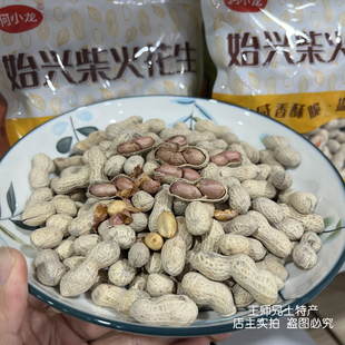 始兴特产何小龙盐水花生韶关柴火炒小粒花生香酥脆多味花生广东