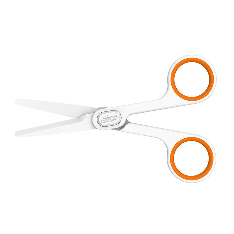 美国Slice10544安全陶瓷防误伤学生手工防腐蚀不生锈宝宝辅食剪刀
