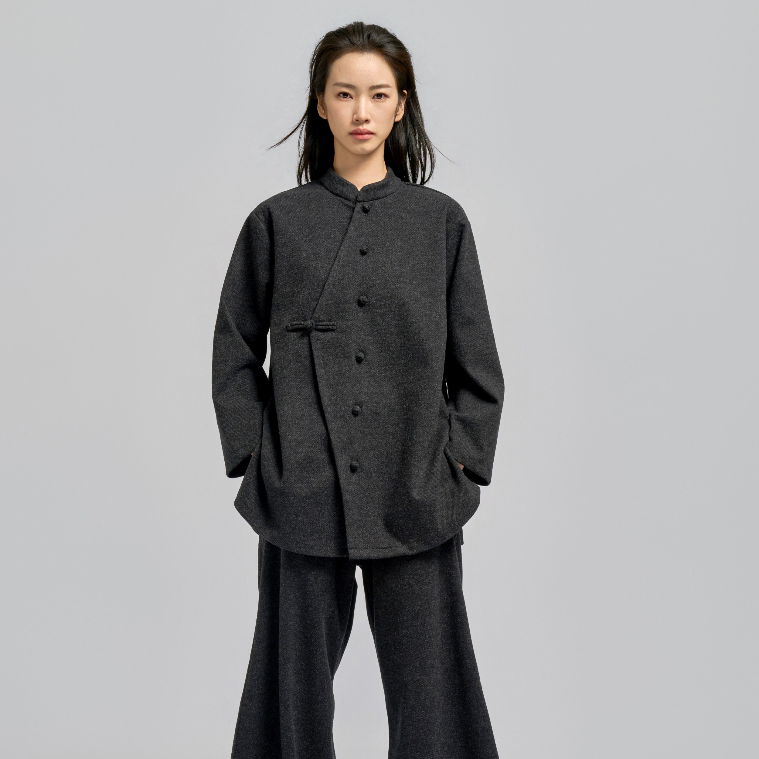 这套太极服真厚实保暖呀!