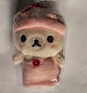 现货日本正版轻松熊猫之汤温泉系列熊哥熊妹毛绒公仔手玉