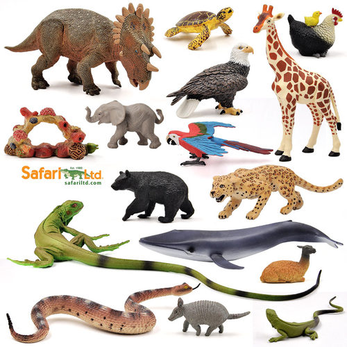 美国safari仿真恐龙森林海洋生物
