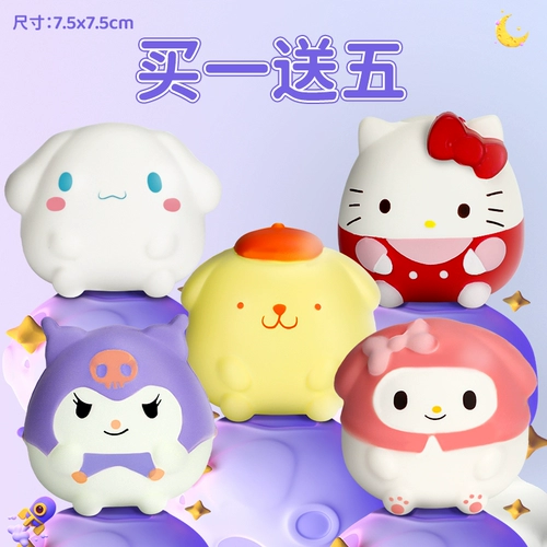 Sanrio, слайм, игрушка, кукла, антистресс, популярно в интернете