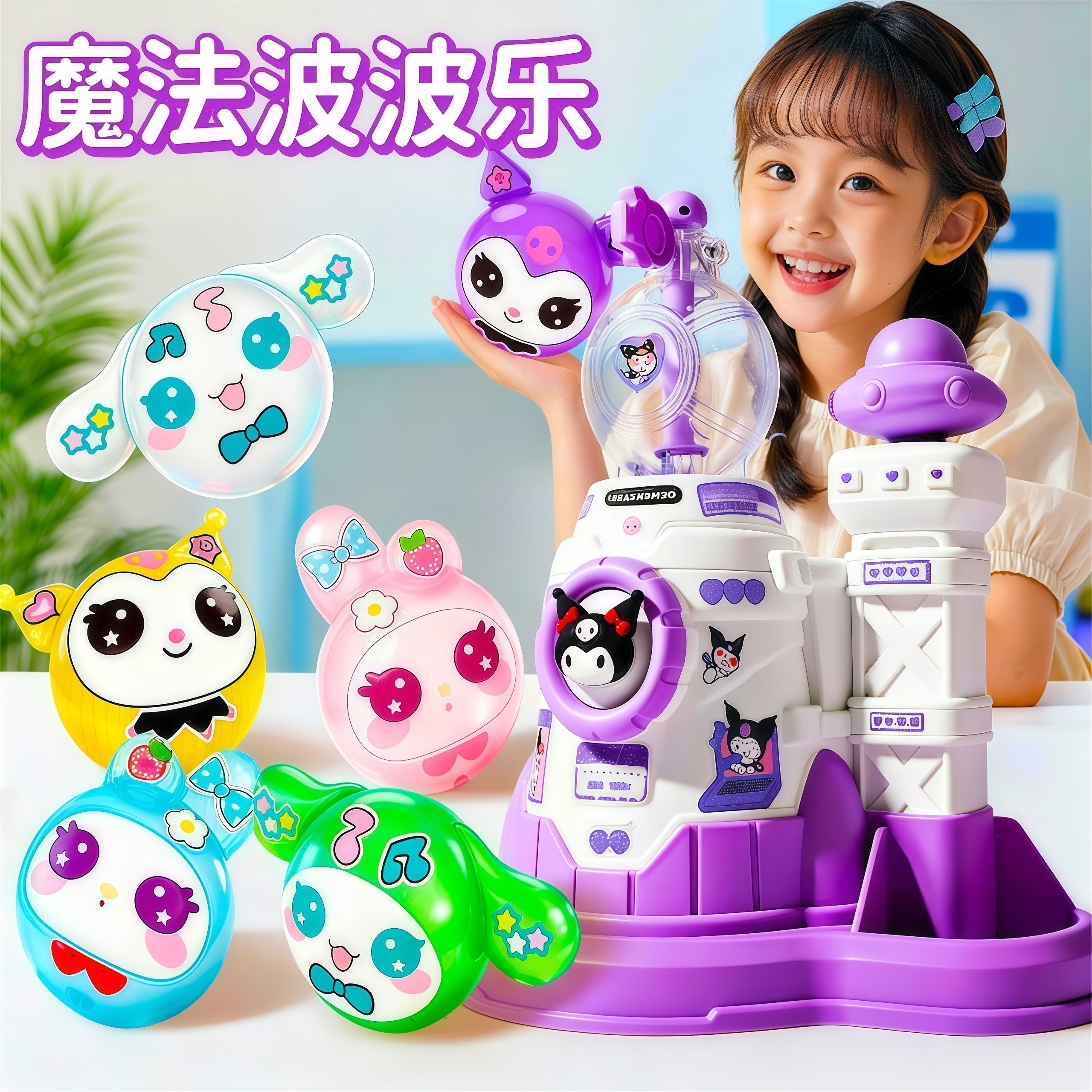 库洛米魔球波波乐手工DIY全套