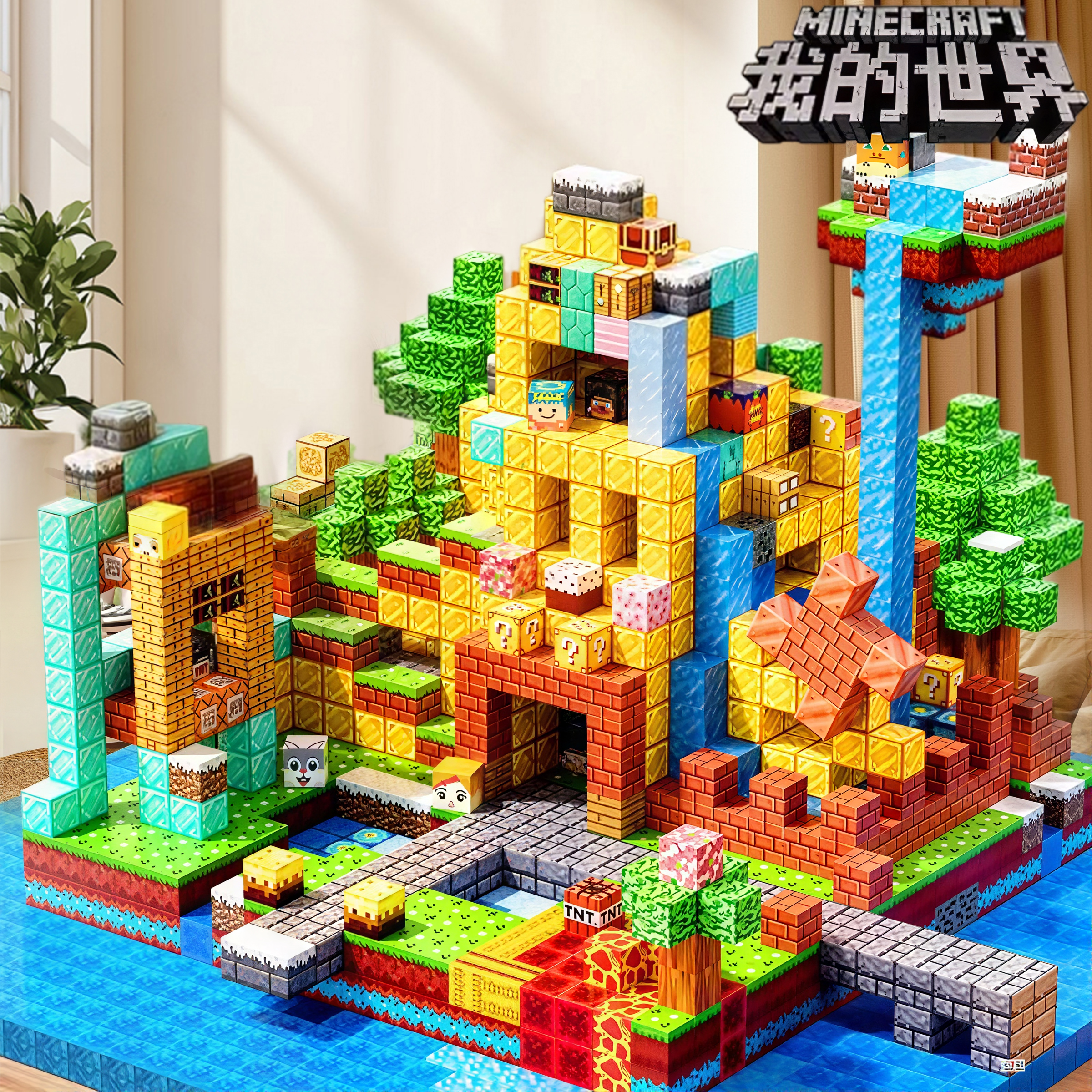 【全套正版】我的世界磁力方块