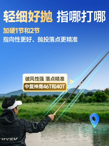 Chuangwei 5H Extraordinary Master удочка второго поколения, ручная удочка, сверхлегкая, сверхтвердая удочка, чрезвычайно легкая, маленькая, комплексная удочка, удочка для карася