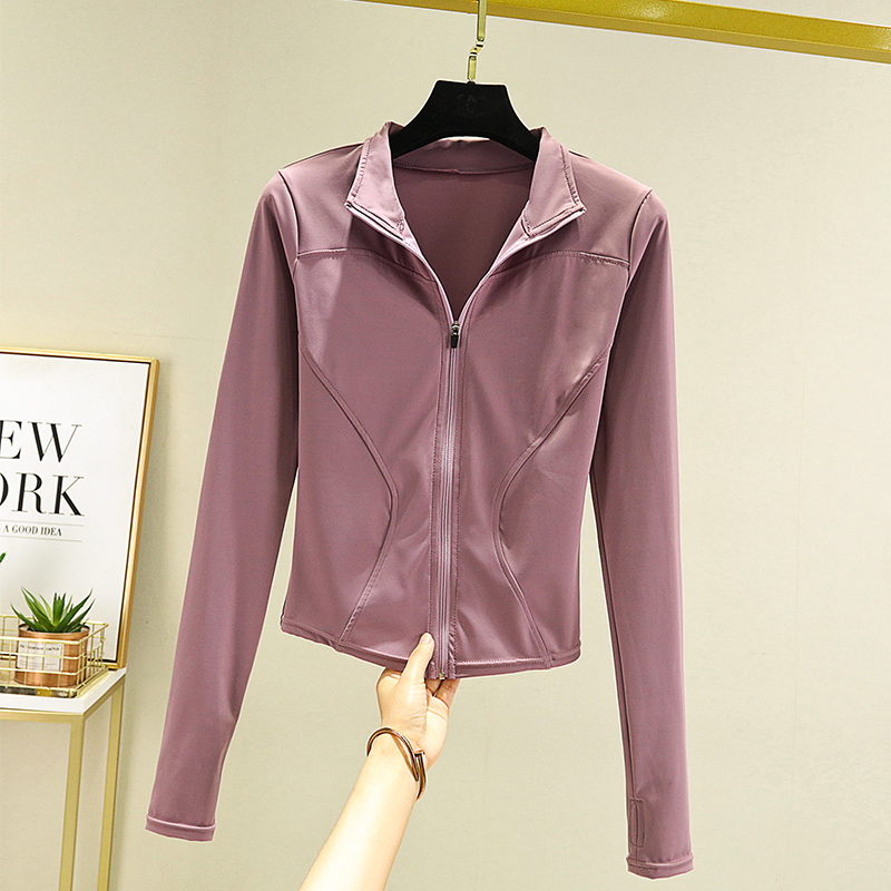 修身显瘦加绒瑜伽外套