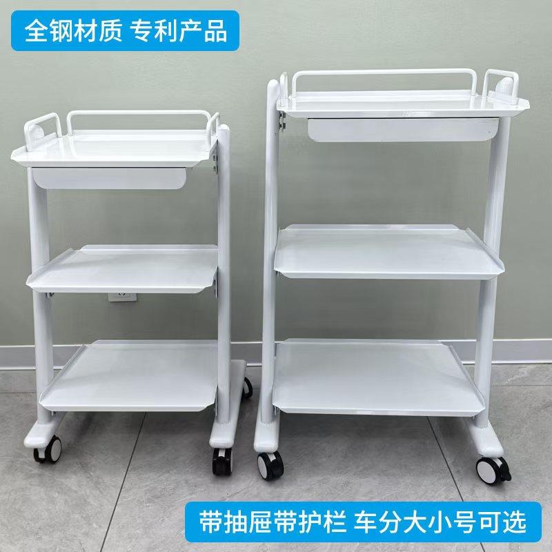 韩式全钢移动推车口腔架车设备仪器车牙科收纳护理美容院工具车