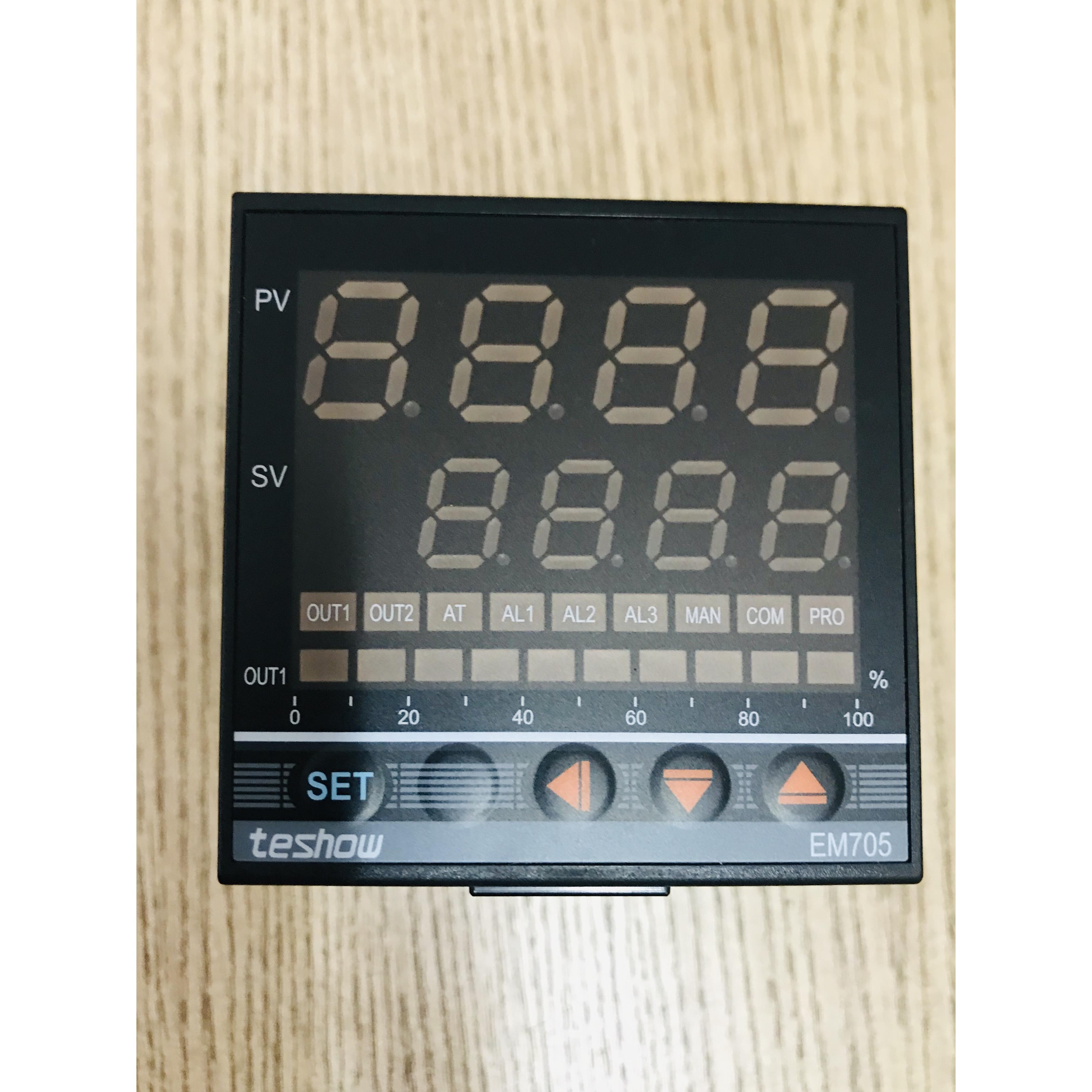 台松teshow温控仪表EM705-520FKA4-MN＊AN-B-N智能温控仪 温控器