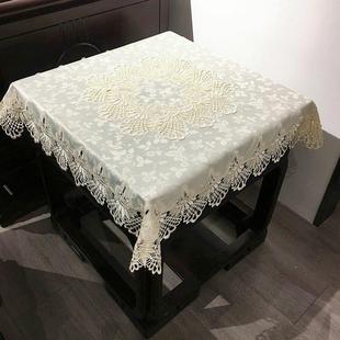 桌布茶几布台布餐桌布桌垫盖布圆形布艺方桌布高级感小方桌正方形
