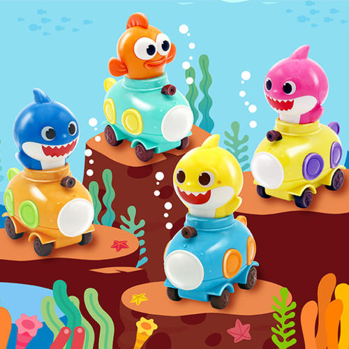 pinkfong鲨鱼宝宝惯性滑行探玩家