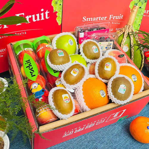 混搭鲜果礼盒高端车厘子8斤组合