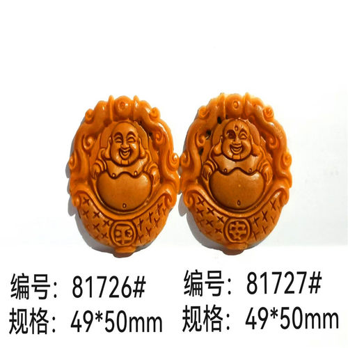 新款双面平安弥勒佛香牌模具
