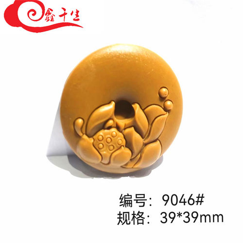 莲花生子平安扣香牌模具手工制香DIY器具工具挂饰挂件吊坠钢模摆