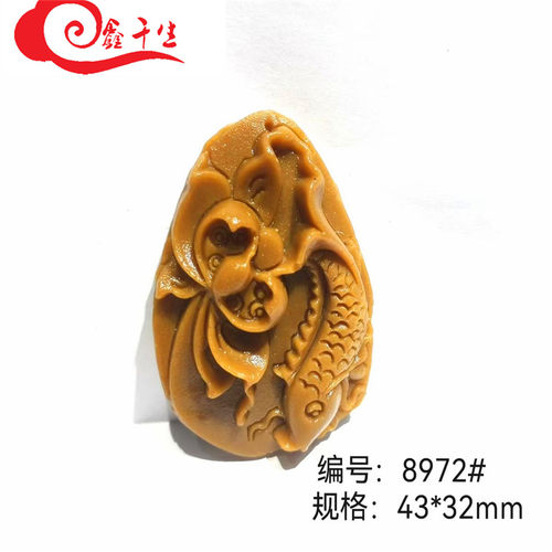 鱼戏水平安扣香牌模具手工制香DIY器具工具挂饰挂件吊坠钢模摆件