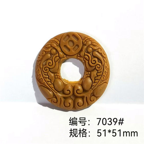 金钱貔貅平安扣香牌模具