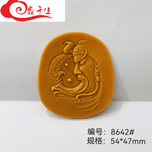 关公关二爷车载头像古法香珠磨具