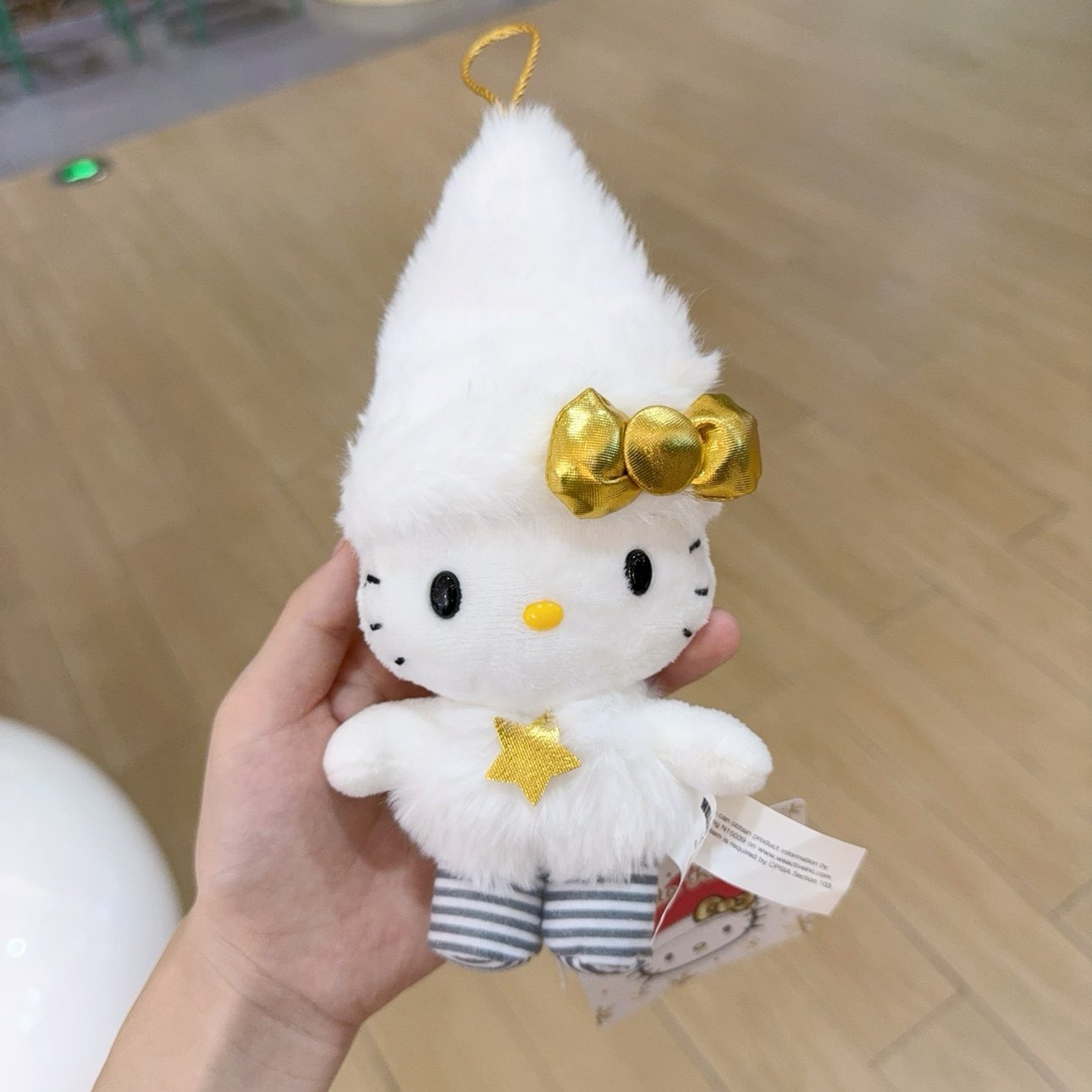 HELLOKITTY 크리스마스 펜던트 2023 한정판 학교 가방 펜던트 장식 크리스마스 선물 소녀 생일