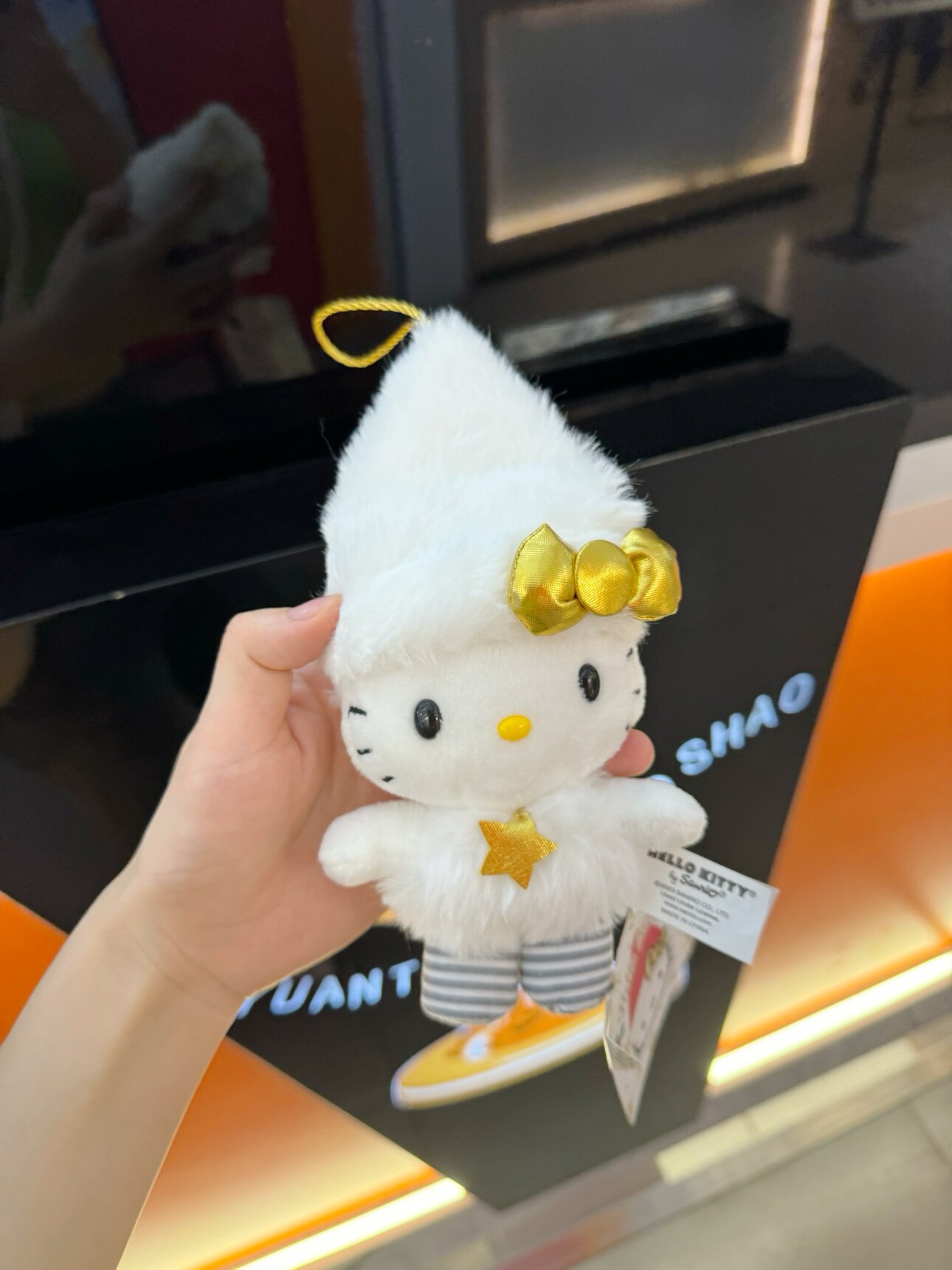 HELLOKITTY 크리스마스 펜던트 2023 한정판 학교 가방 펜던트 장식 크리스마스 선물 소녀 생일