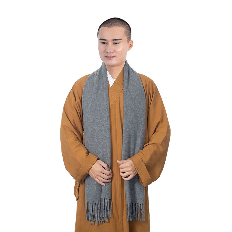缎梵冬季保暖围巾休闲风男女同款